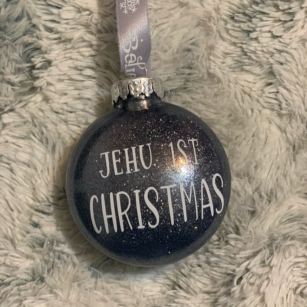 1st christmas ornament